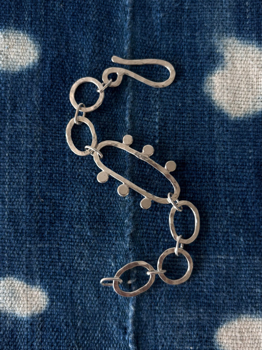Hammered Link Bracelet ~ VI