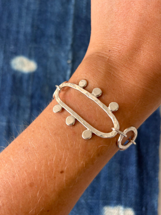 Hammered Link Bracelet ~ VI