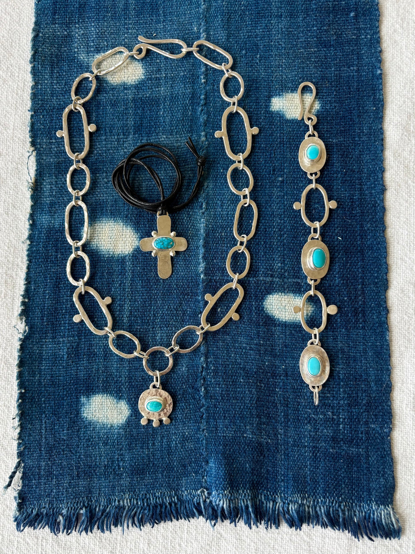 Turquoise Chain Necklace ~ Tyrone