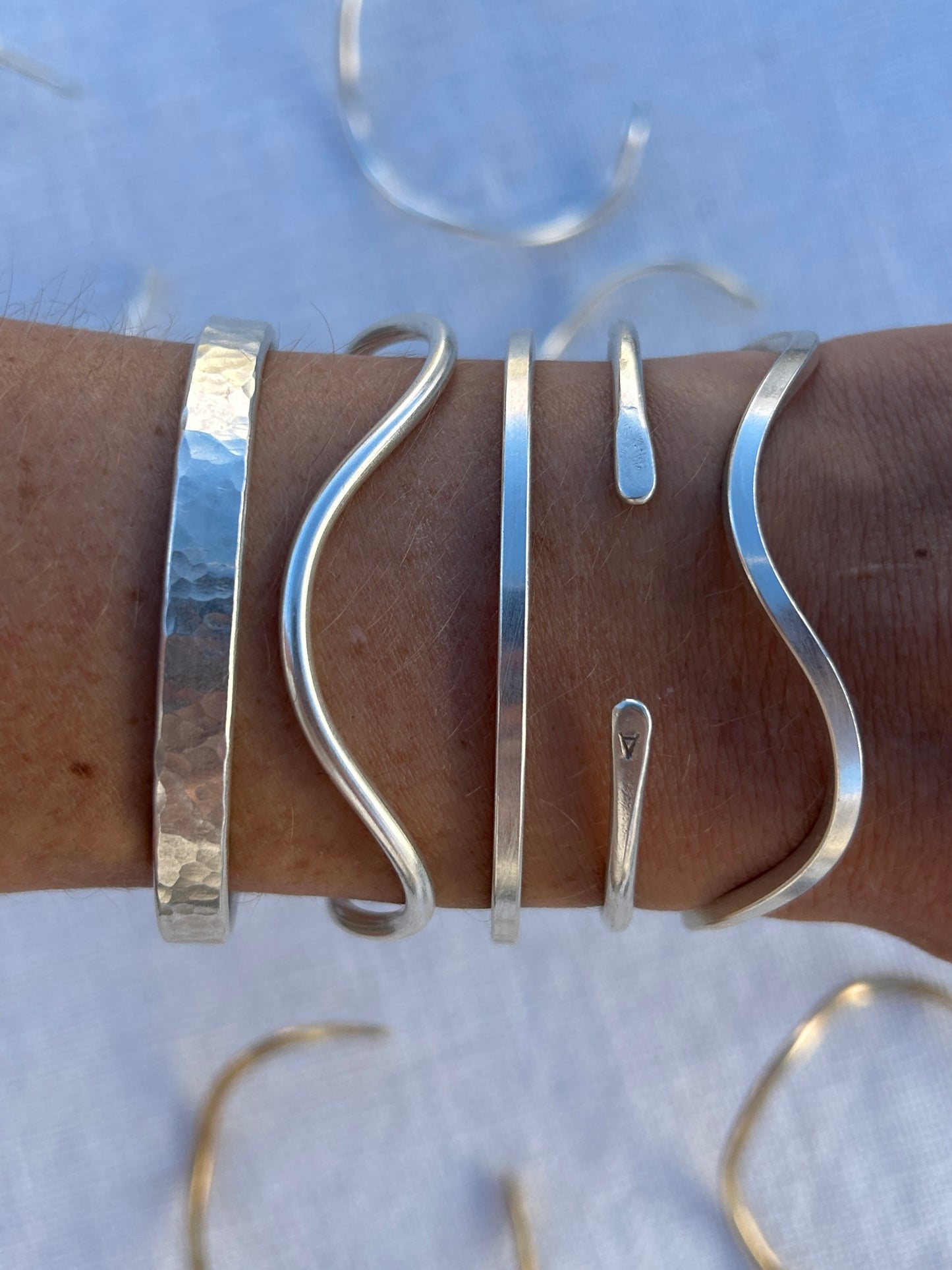 Square Wave Cuff Bracelet