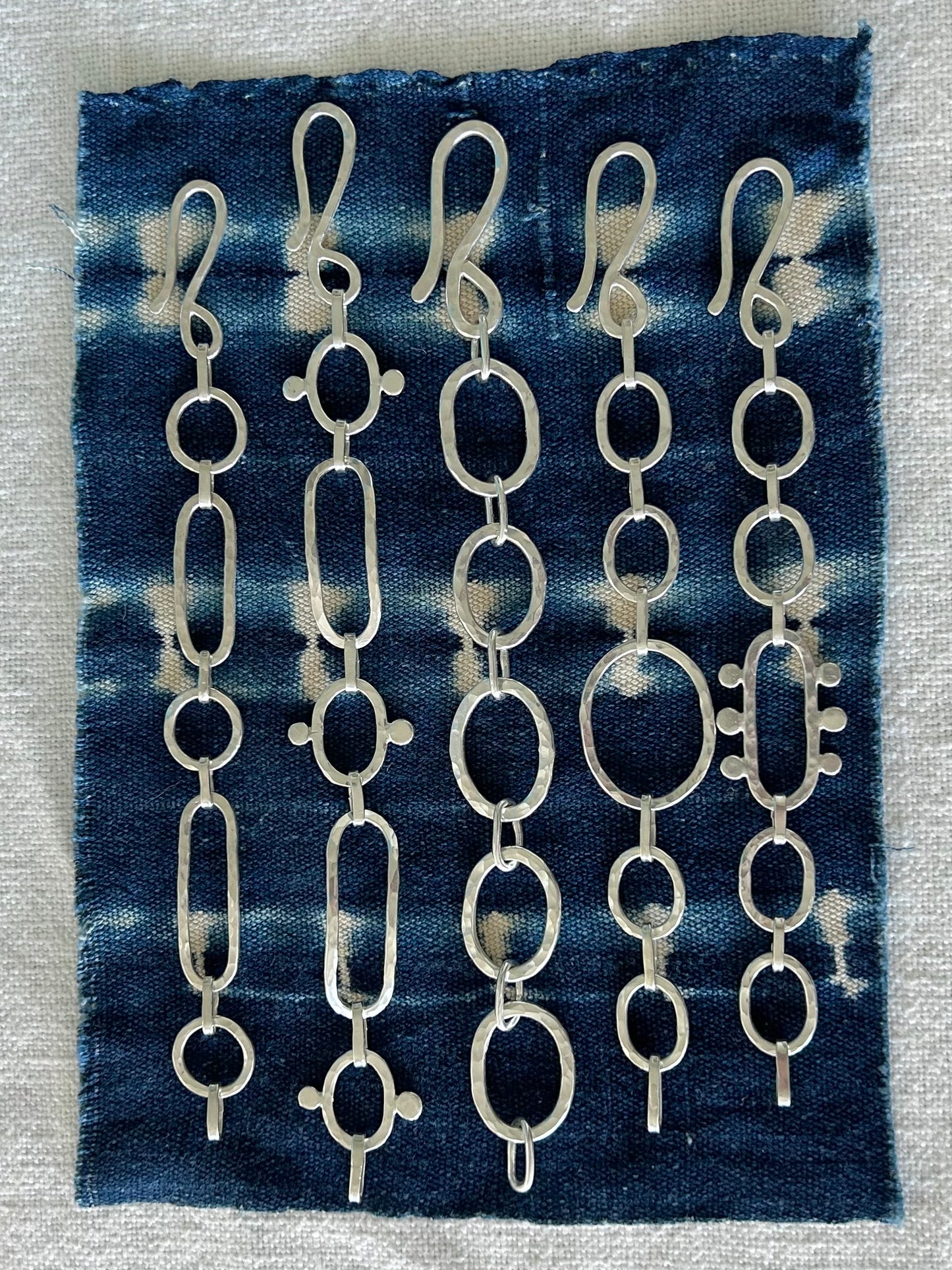 Hammered Link Bracelet ~ I
