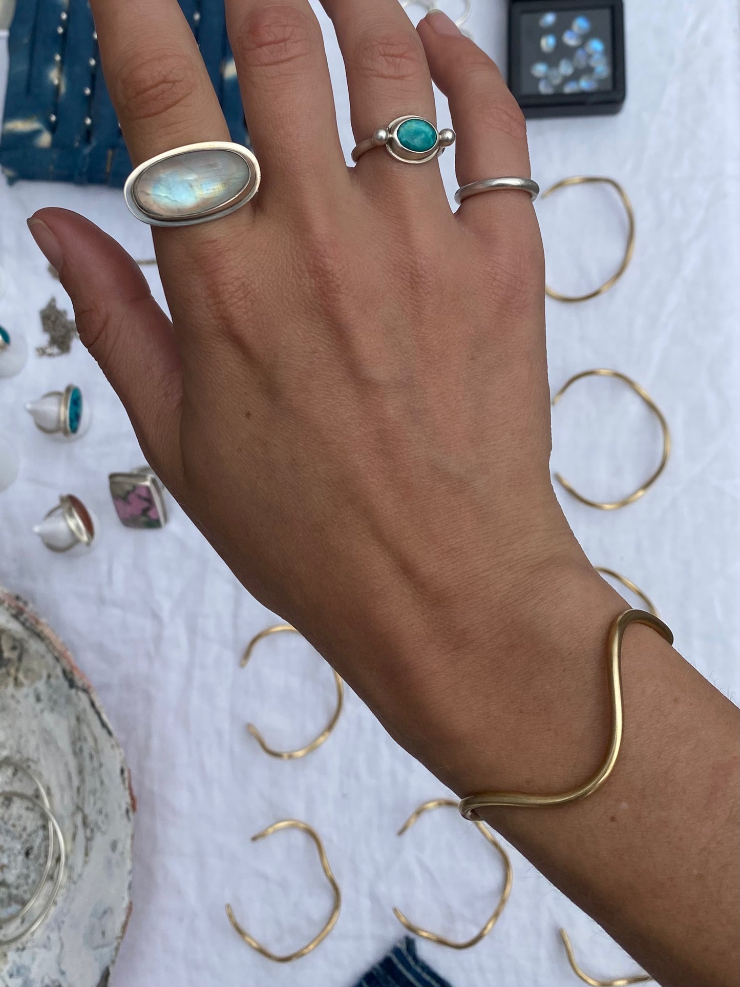 Wave Cuff Bracelet