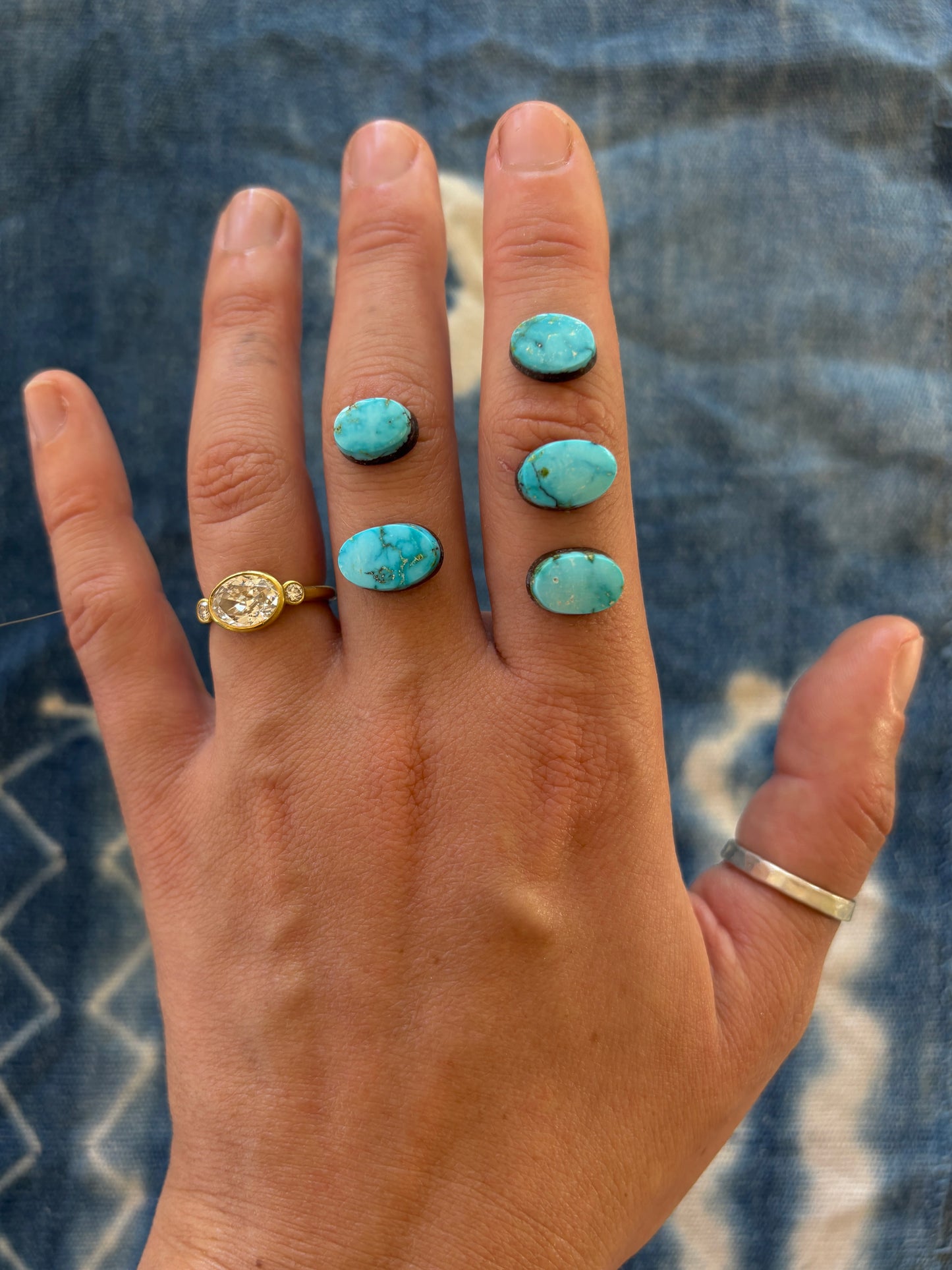 turquoise mountain byzantine ring