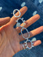 Hammered Link Bracelet ~ XI