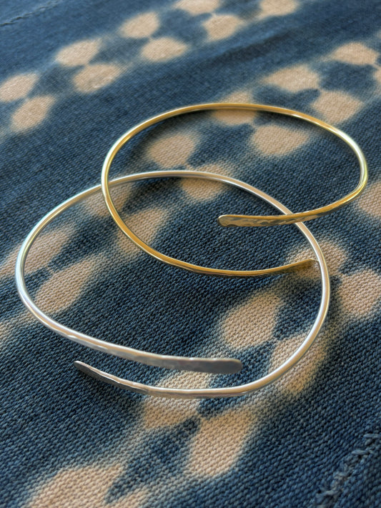 Spiral Upper Arm Cuff Bracelet