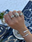wild horse byzantine ring ~ 6.5