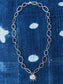 golden hills turquoise ~ link necklace