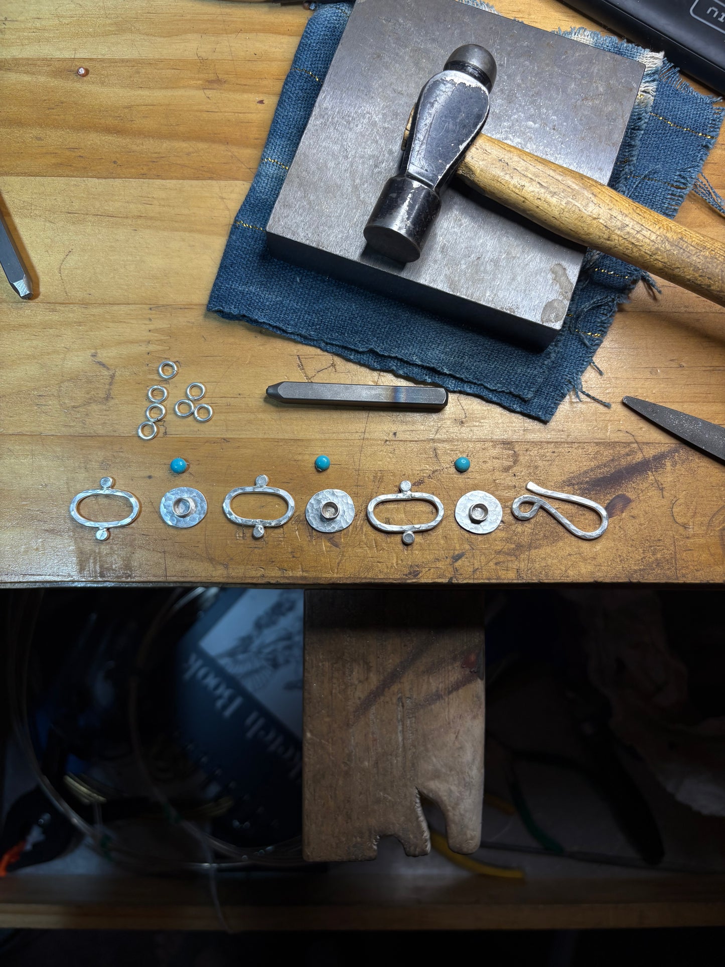 Turquoise Link Bracelet ~ I