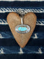 Nevada Turquoise ~ Pendant Necklace ~ Silver