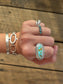 round chunky band ~ sterling silver