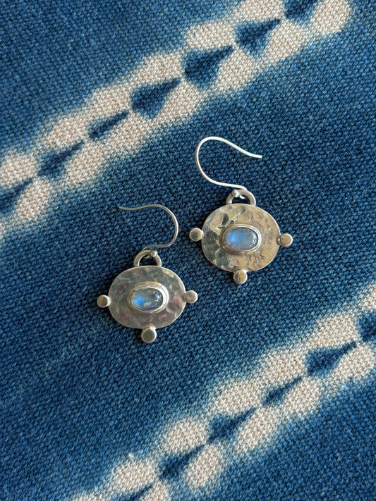 ceylon moonstone earrings
