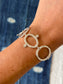 Hammered Link Bracelet ~ VII