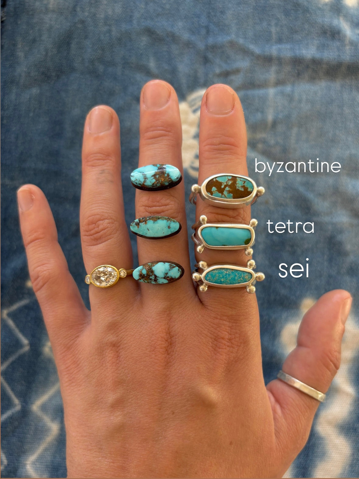 turquoise mountain ring ~ choose style