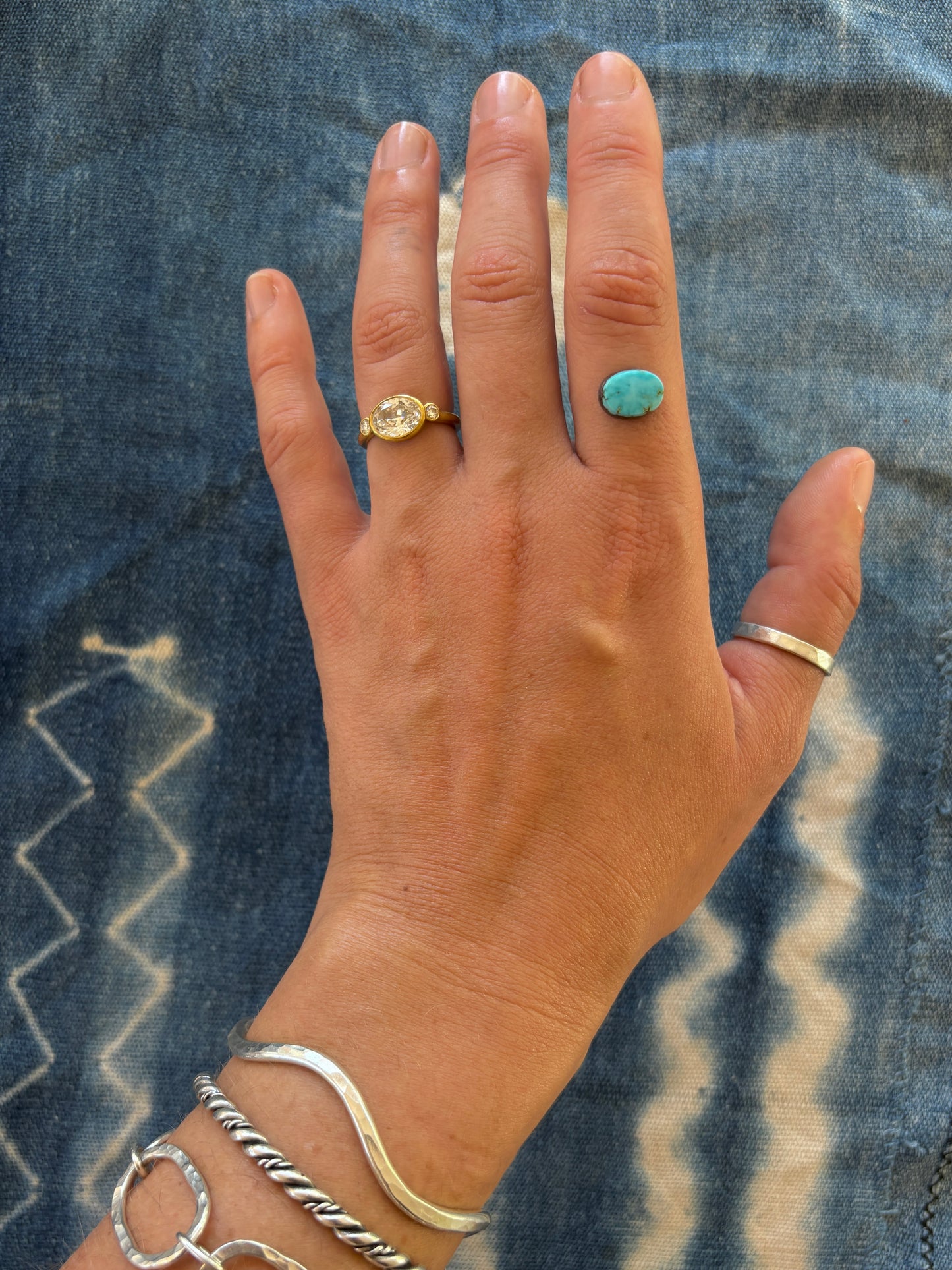 turquoise mountain byzantine ring