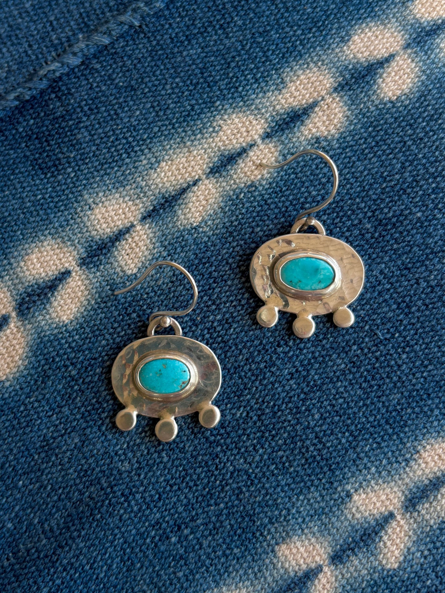 ithica peak turquoise earrings