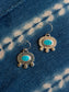 ithica peak turquoise earrings