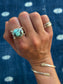 Blue Moon Tetra Ring ~ Silver