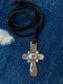 turquoise cross pendant 