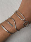 Hammered Link Bracelet ~ I