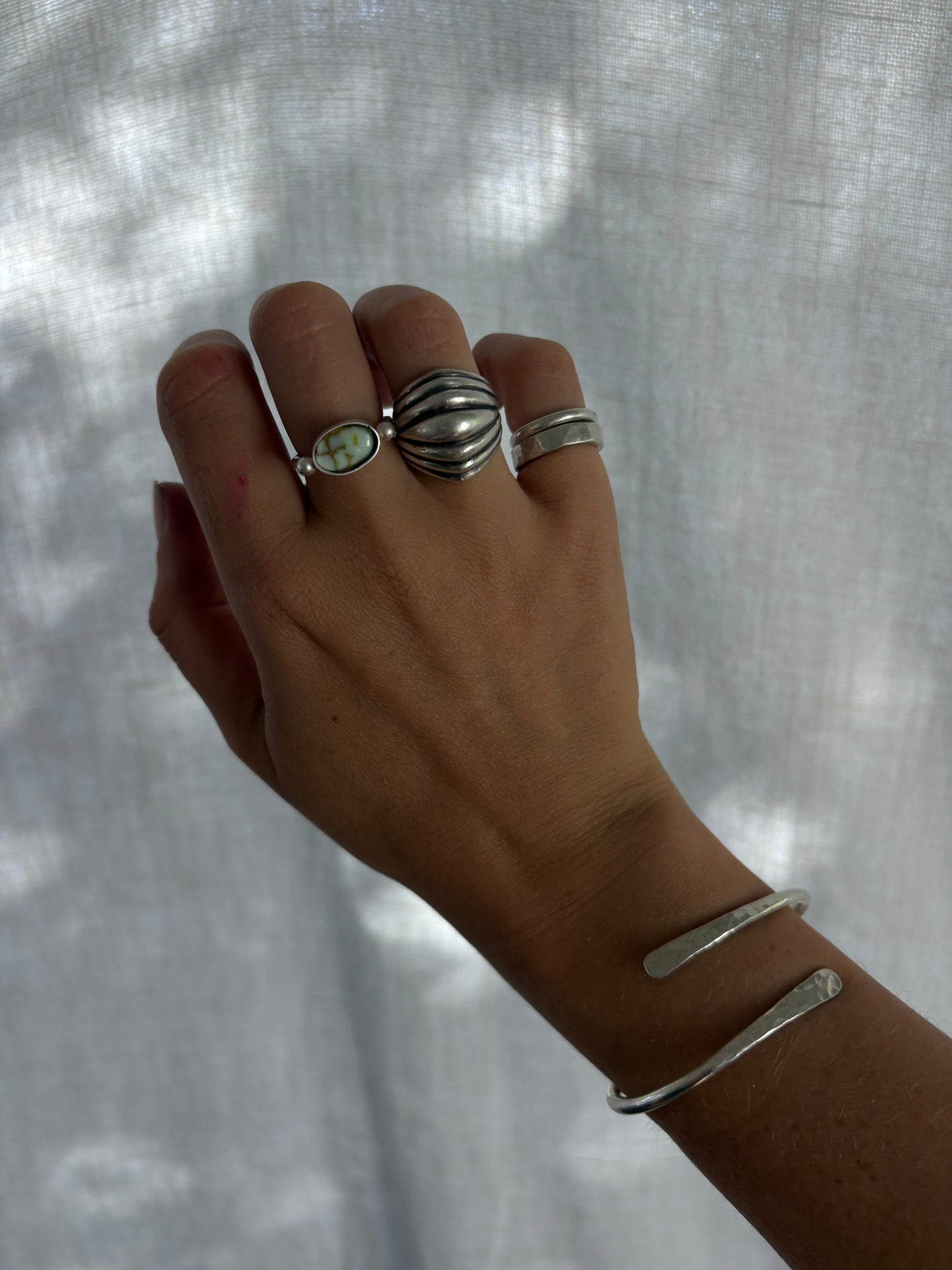 ~ finished in your size ~ palomino byzantine ring