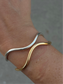 wave cuff bracelet