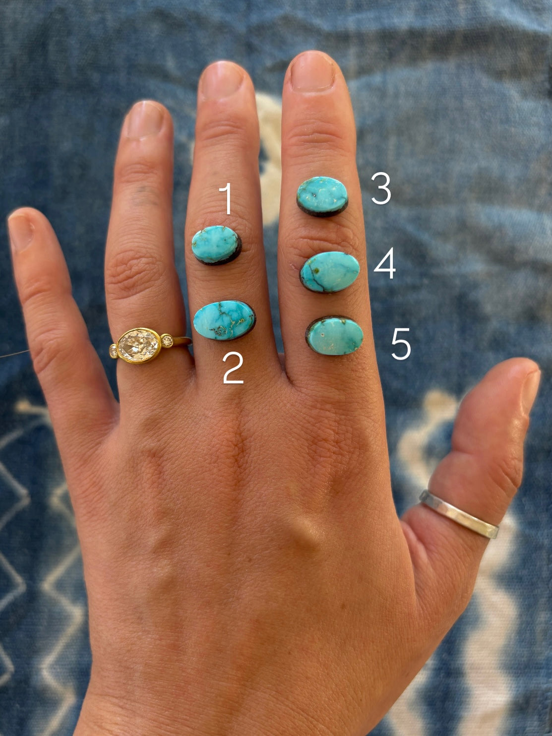 turquoise mountain byzantine ring