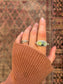 Labradorite Sterling Silver Byzantine Ring