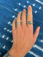 Labradorite 14k Gold Byzantine Ring ~ Oval