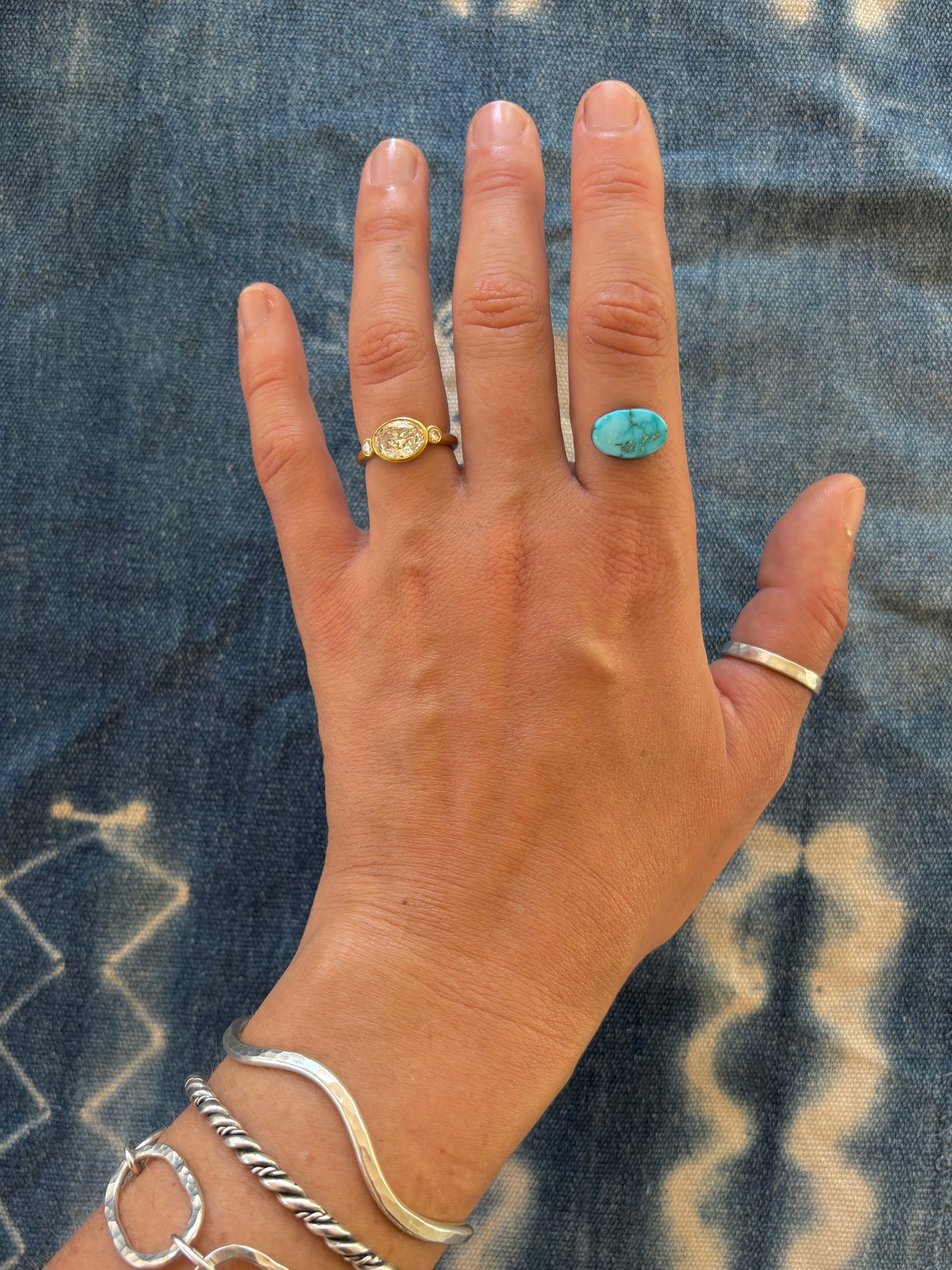 turquoise mountain byzantine ring