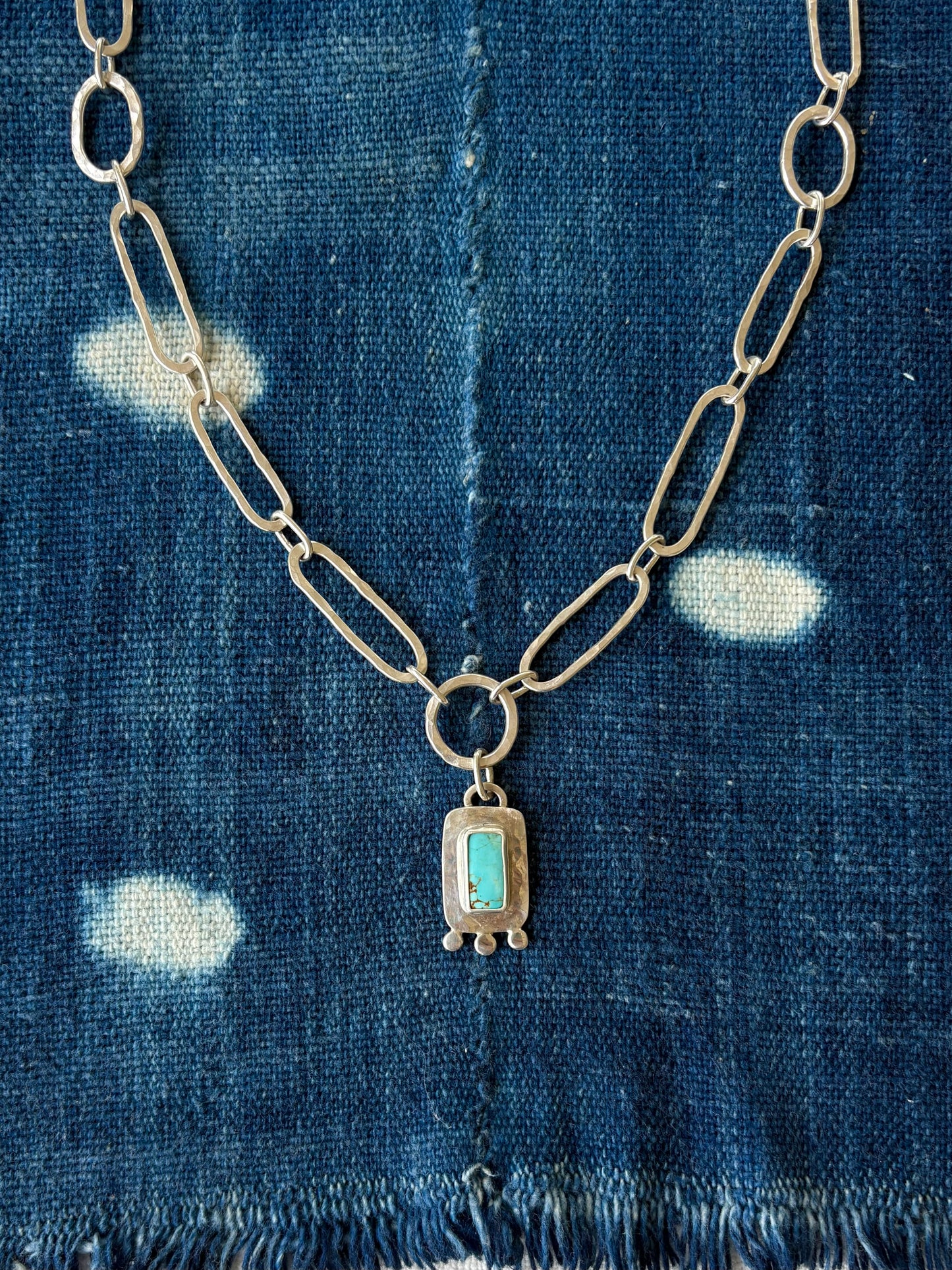 Turquoise Chain Necklace ~ No. 8 Mine