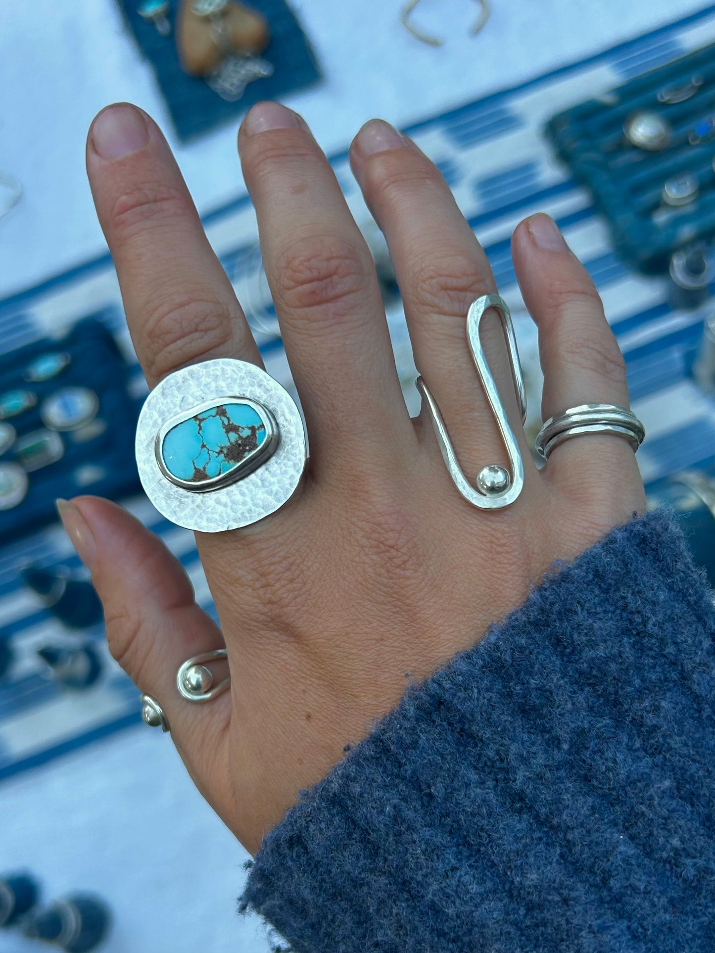 Wave Ring ~ Sterling Silver