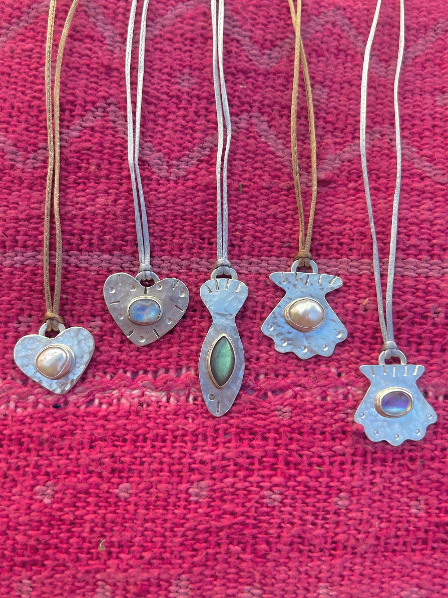 Talisman Pendants ~ Silver