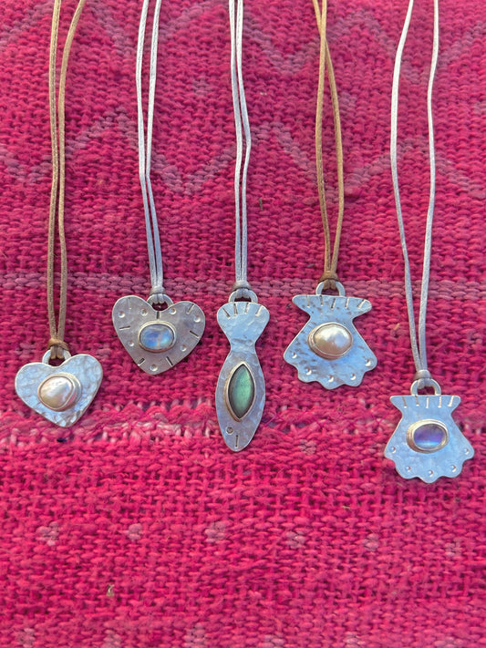 Talisman Sterling Silver Pendant Necklaces