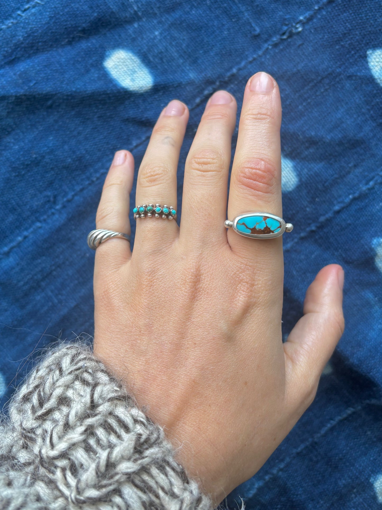 Royston Silver Byzantine Ring ~ 7