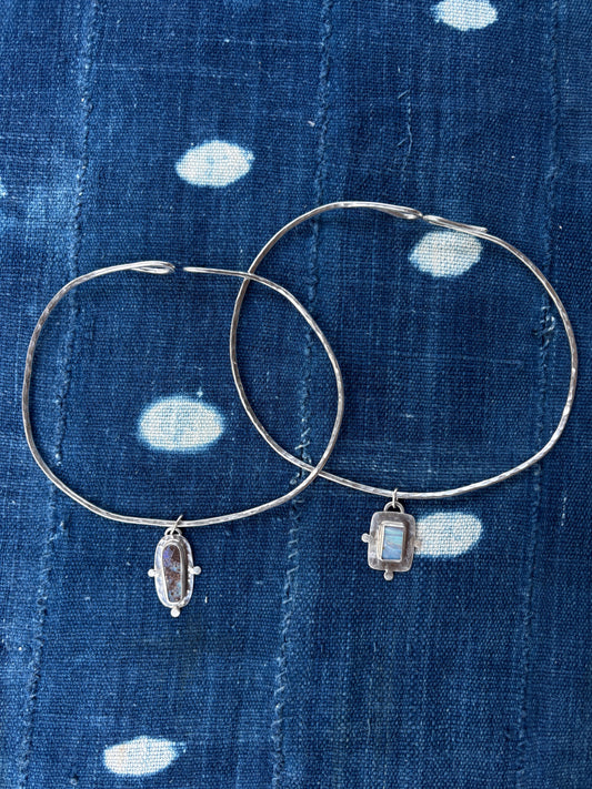 sterling silver collar necklace