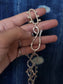 Hammered Link Necklace ~ III