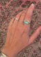 Abalone Sterling Silver Byzantine Ring