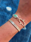 Turquoise Link Bracelet ~ V