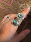 Labradorite Orb Sterling Silver Ring
