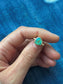 Royston Turquoise 14k Gold Byzantine Ring ~ 4