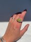 Colorado Turquoise Byzantine Silver Ring