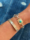 turquoise link bracelet ~ VI