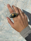 Labradorite Eye Sterling Silver Ring