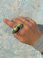 Labradorite Eye Sterling Silver Ring