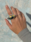 Labradorite Eye Sterling Silver Ring