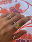 ball spacer band ~ sterling silver
